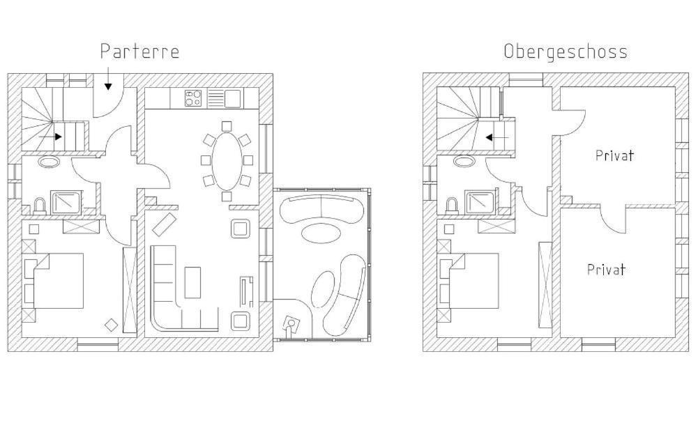 阿德瑙Ferienhaus Hilberath别墅 外观 照片